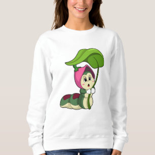 Caterpillar with Leaf Sweatshirt