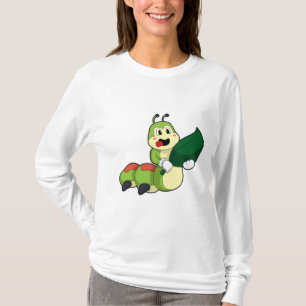 Caterpillar with Leaf T-Shirt