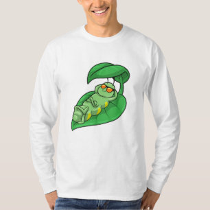 Caterpillar with Leaf T-Shirt