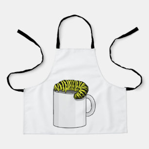 Caterpillar with Mug Apron