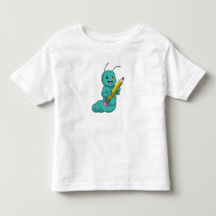 Caterpillar with Pencil Toddler T-shirt