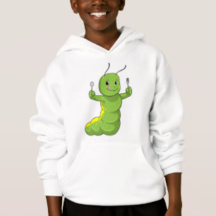 Caterpillar with Spoon & Fork