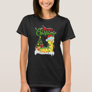 Caterpillar Xmas Decorations Caterpillar Christma T-Shirt