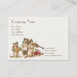 Caterwauling Business, 3.5" x 2", 100 pack Business Card