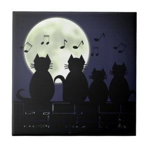 caterwauling by moonlight tile