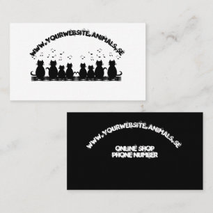 caterwauling Personalize Business Card