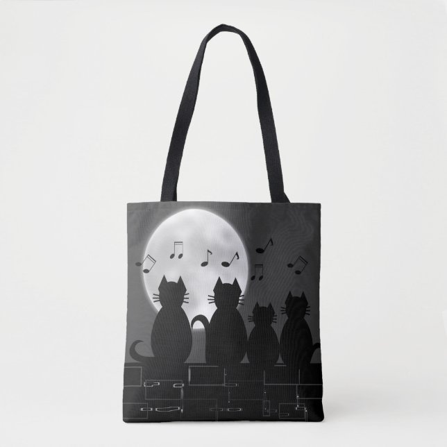 caterwauling tote bag (Front)