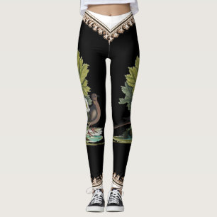 Catesby Bird on Back Leggings