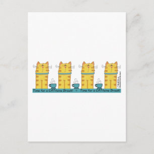 CATfeine Break Postcard