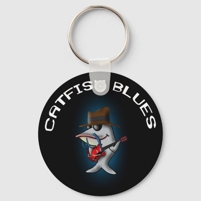 Catfish Blues Keychain (Front)