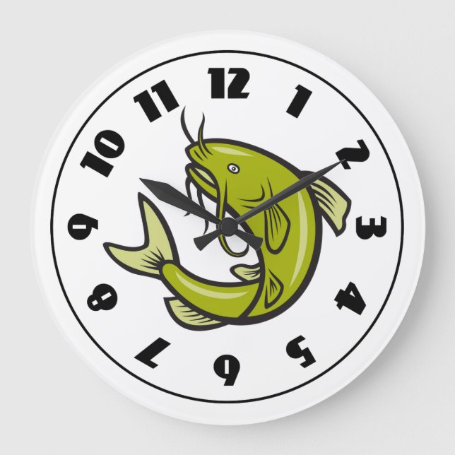 Catfish Clock (Front)