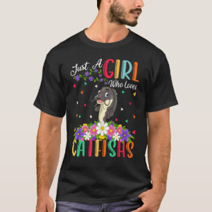 Catfish Fish Just A Girl Who Loves Catfishs T-Shirt