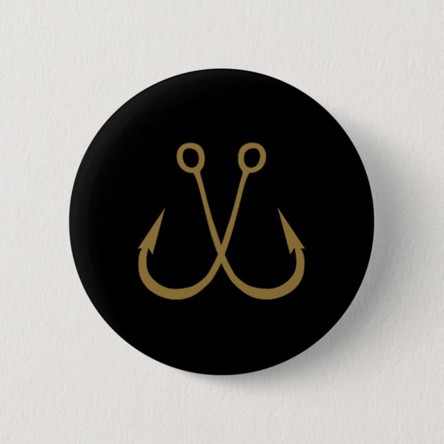 Catfish Hunter Catfish Fisherman Catfish  2 Inch Round Button (Front)