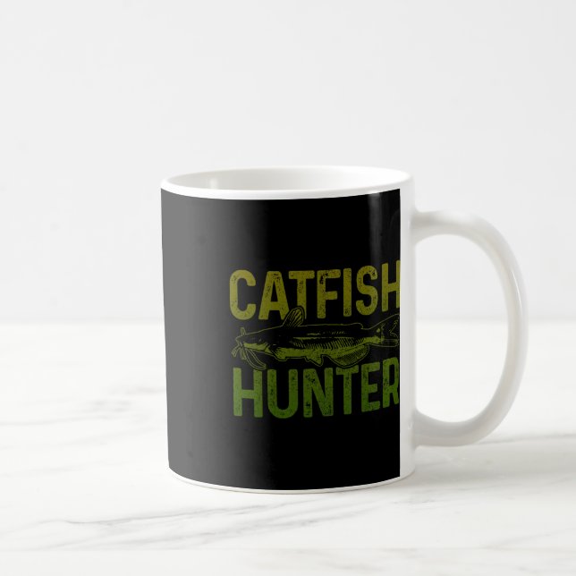 Catfish Hunter Catfish Fishing Gift  Coffee Mug (Right)