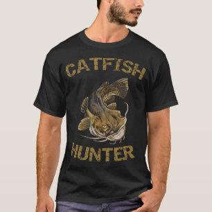 Catfish Hunter Catfish For Catfish Fisherman T-Shirt