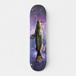 Catfish in Deep Space Skateboard