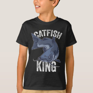Catfish King Catfish Fishing Catfishing  T-Shirt