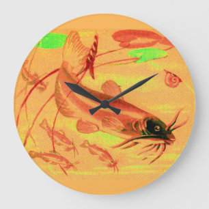 catfish large clock