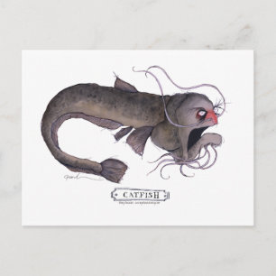 Catfish, tony fernandes postcard