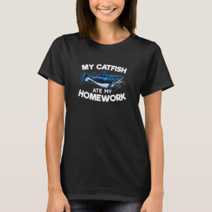Catfish u2013 Mudcat I Love Catfish Back To School T-Shirt
