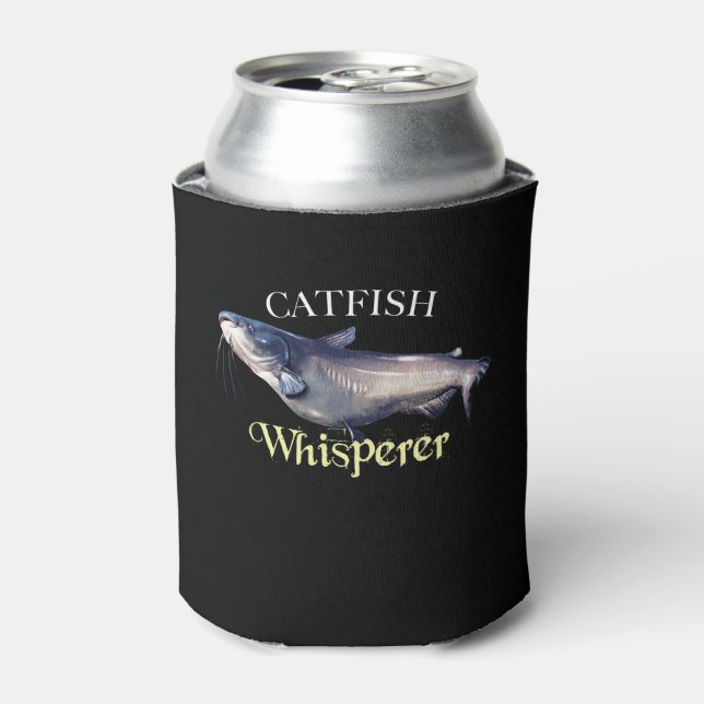 Catfish Whisperer Can Cooler (Can Front)