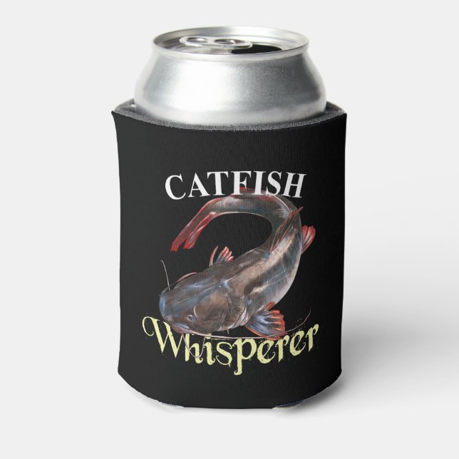 Catfish Whisperer Dark Can Cooler (Can Back)