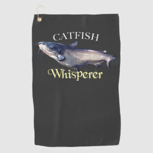 Catfish Whisperer Fishing Towel