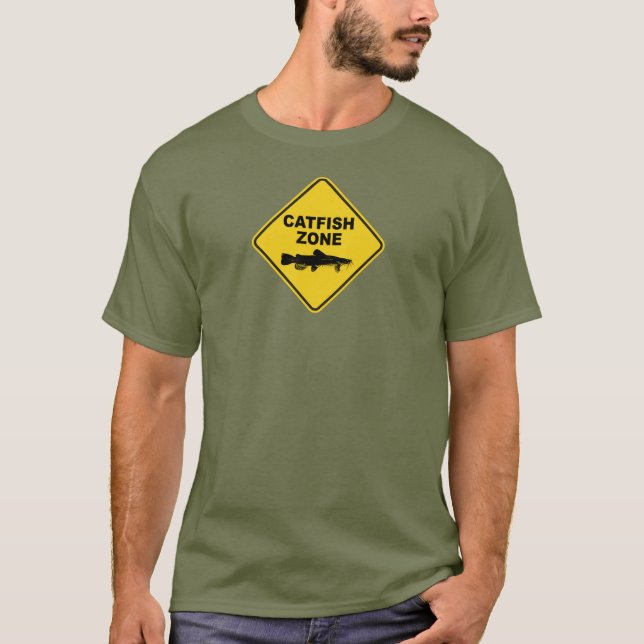 Catfish Zone T-Shirt (Front)