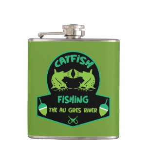 Catfishing  Au Gres Hip Flask