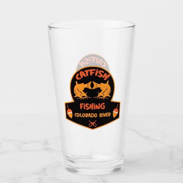 Catfishing Colorado River Glass (Front)