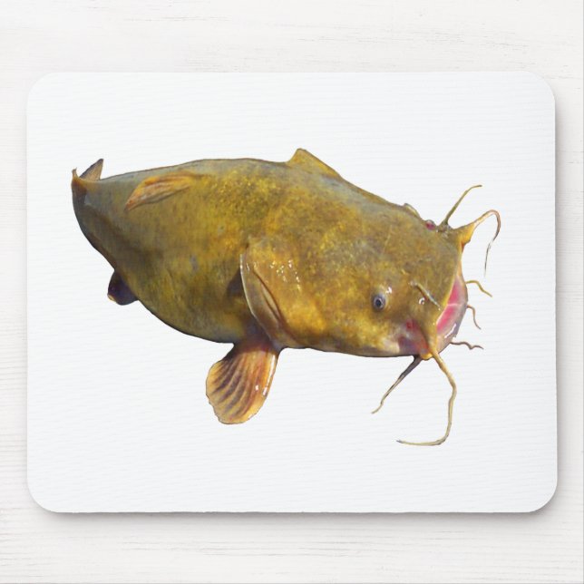 Catfishing Fishing Mouse Pad (Front)