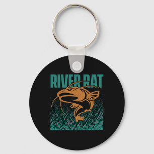 Catfishing Freshwater River Rat - Catfish Fishing Keychain