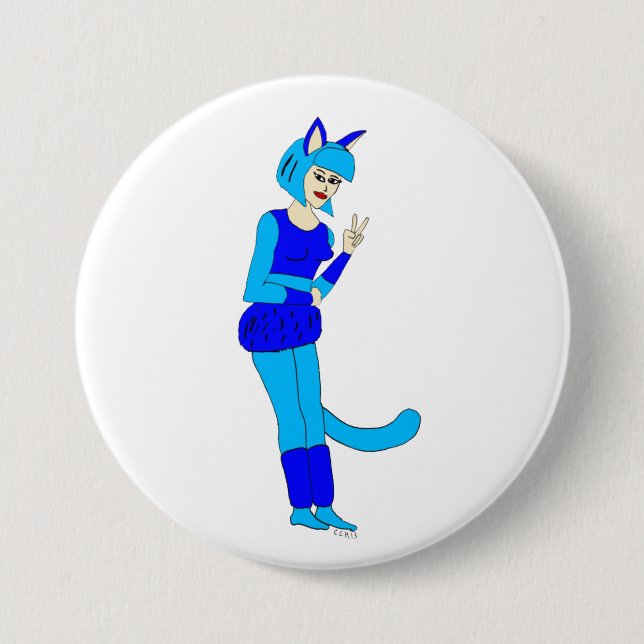 catgirl button (Front)