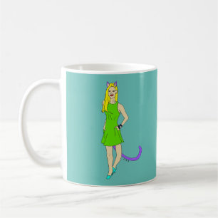 catgirl coffee mug