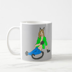 catgirl coffee mug