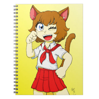 catgirl Diana Notebook