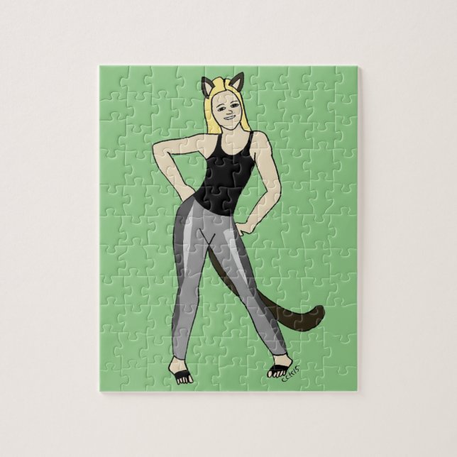 catgirl   jigsaw puzzle (Vertical)