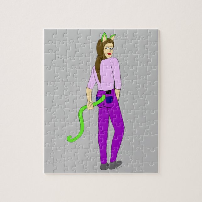 catgirl   jigsaw puzzle (Vertical)