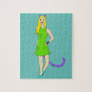 catgirl   jigsaw puzzle
