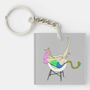 catgirl keychain