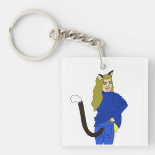 catgirl keychain