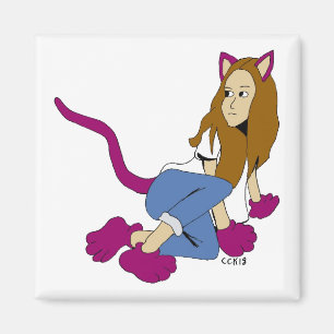 catgirl magnet