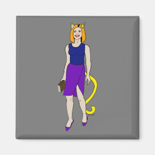 catgirl magnet