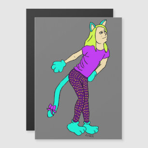 catgirl magnet