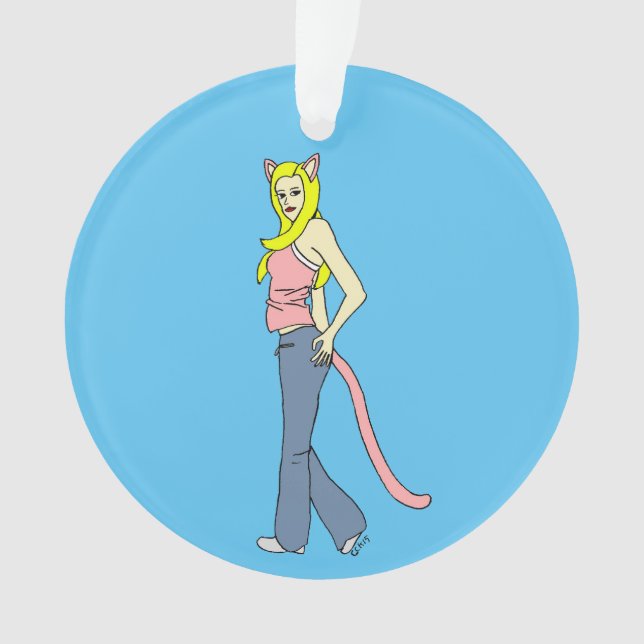 catgirl   ornament (Front)
