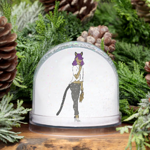 catgirl  snowglobe