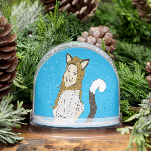 catgirl  snowglobe