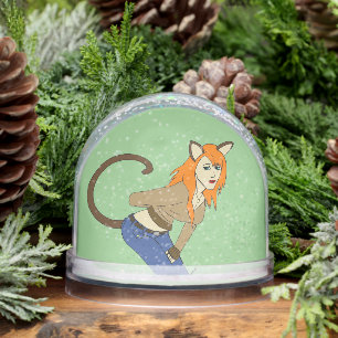 catgirl  snowglobe