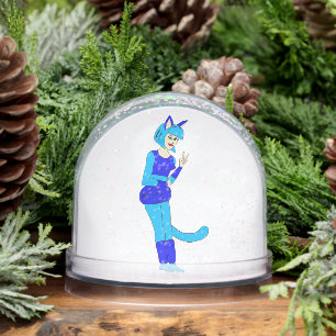 catgirl   snowglobe