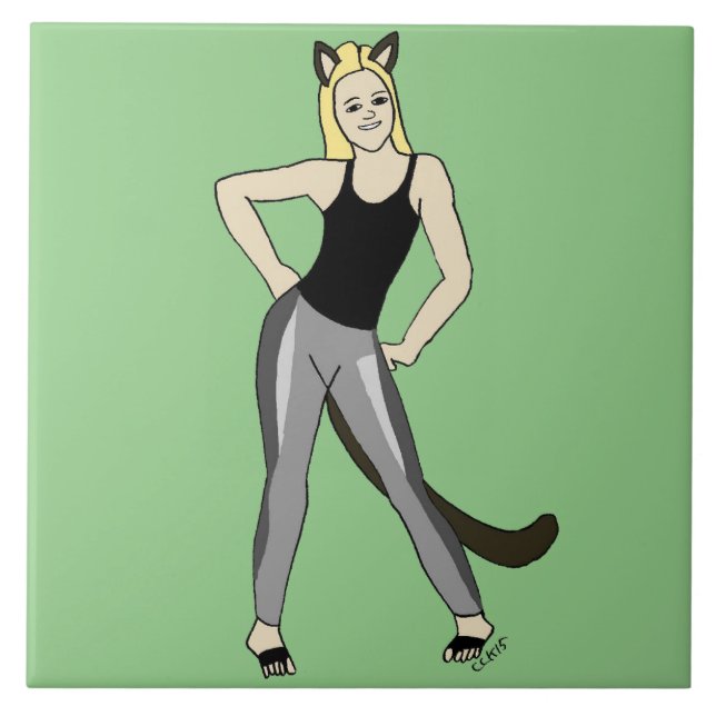 catgirl    tile (Front)